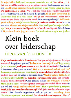 Boek cover: Klein boek over leiderschap